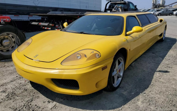 Лимузин на базе Ferrari 360 Modena: фото и подробности :: Autonews1