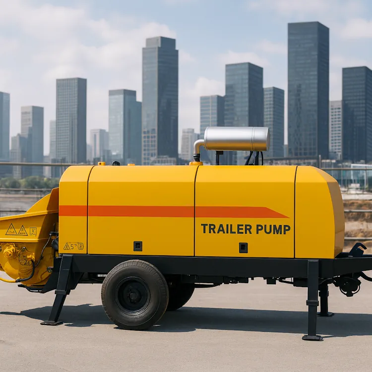 Бетононасосы стационарные